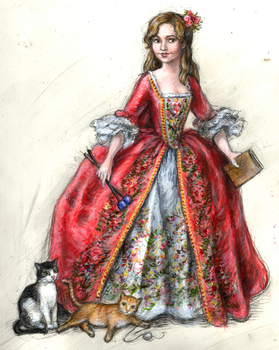 Kristin as Madame Pompadour by suburbanbeatnik