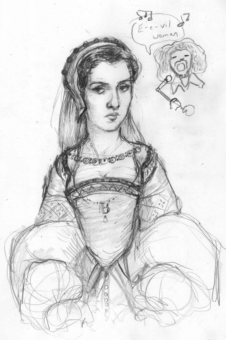 Anne Boleyn by suburbanbeatnik