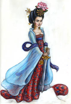 Tang Dynasty Mulan