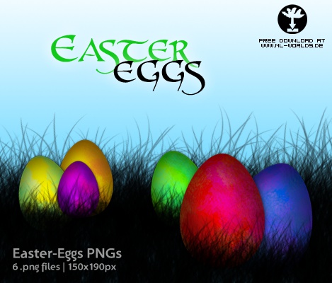 Easter Eggs PNGs