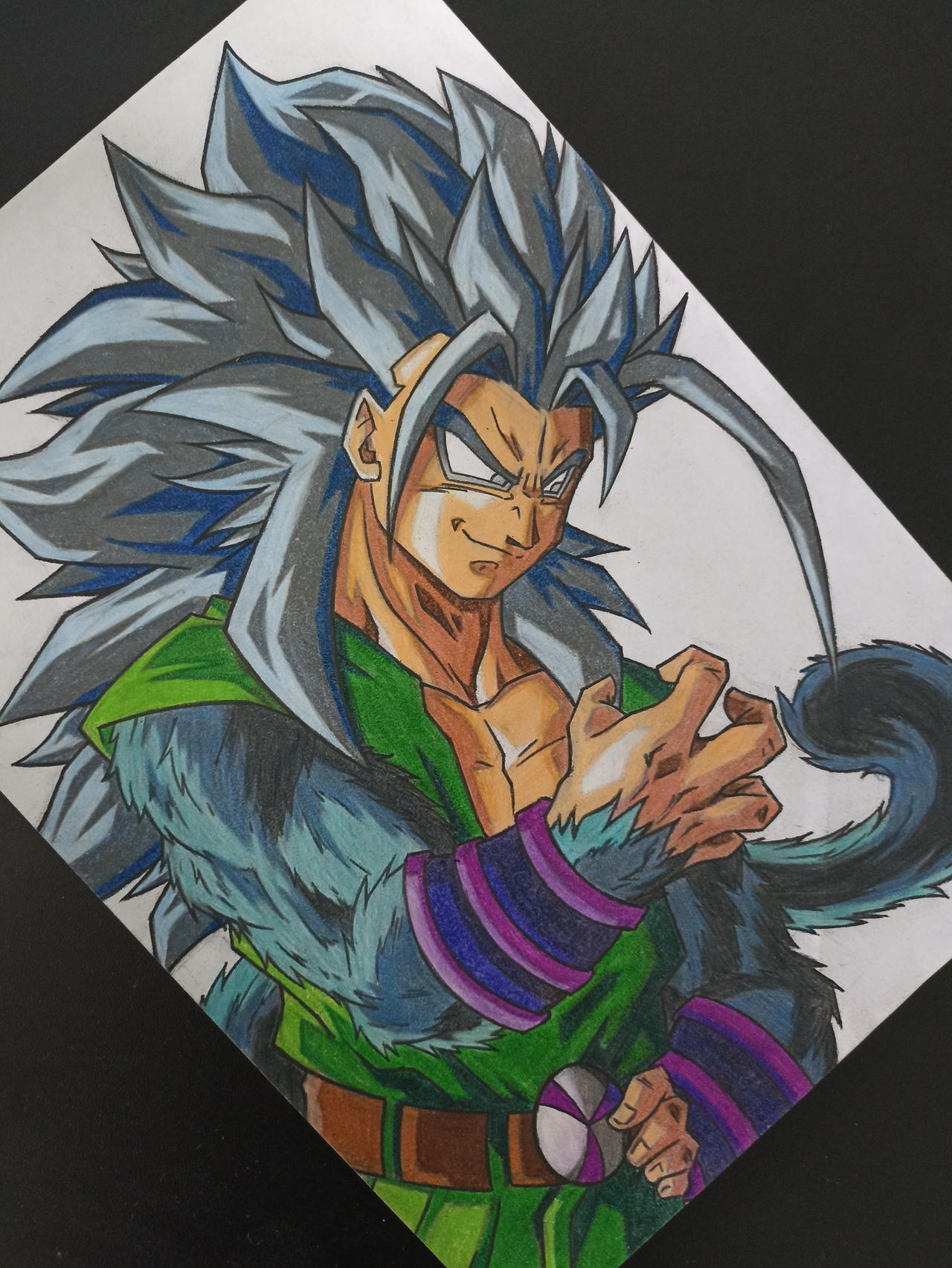 Ssj5 Drawing Goku SSJ5 by Zeriffth on DeviantArt