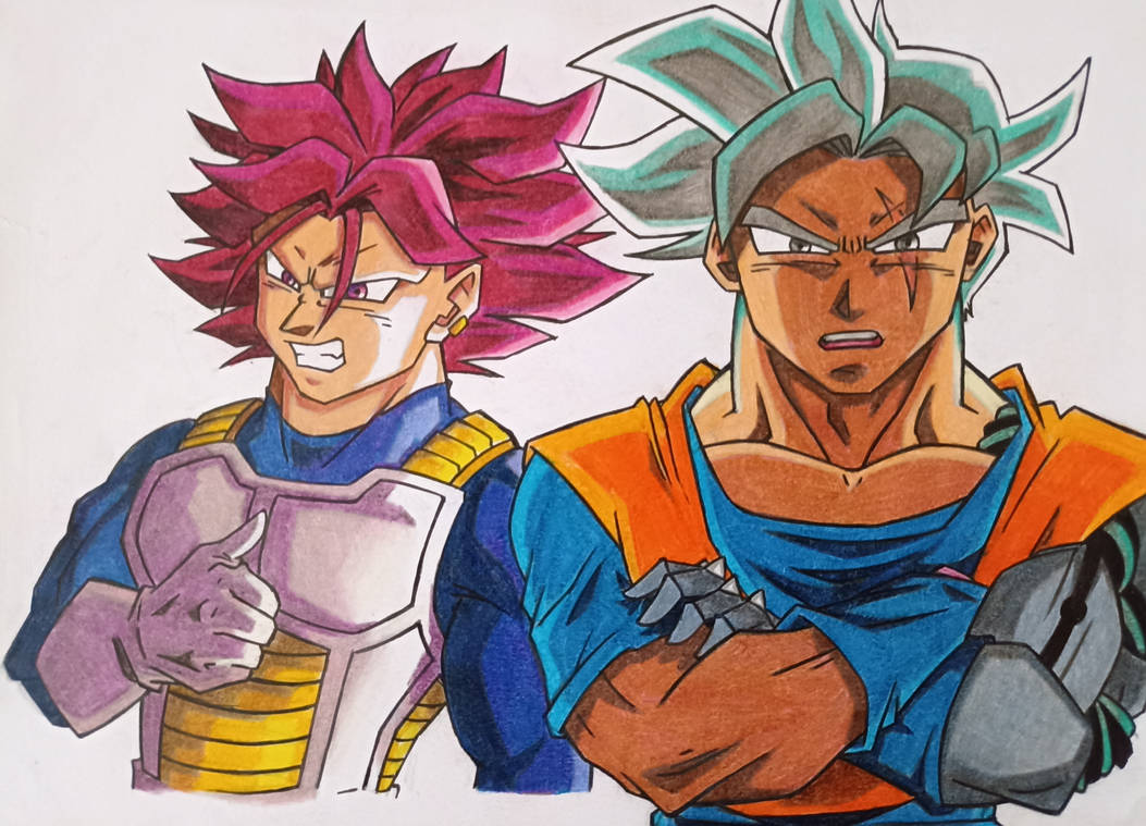 Future Gohan UI and Future Trunks UE by Zeriffth on DeviantArt