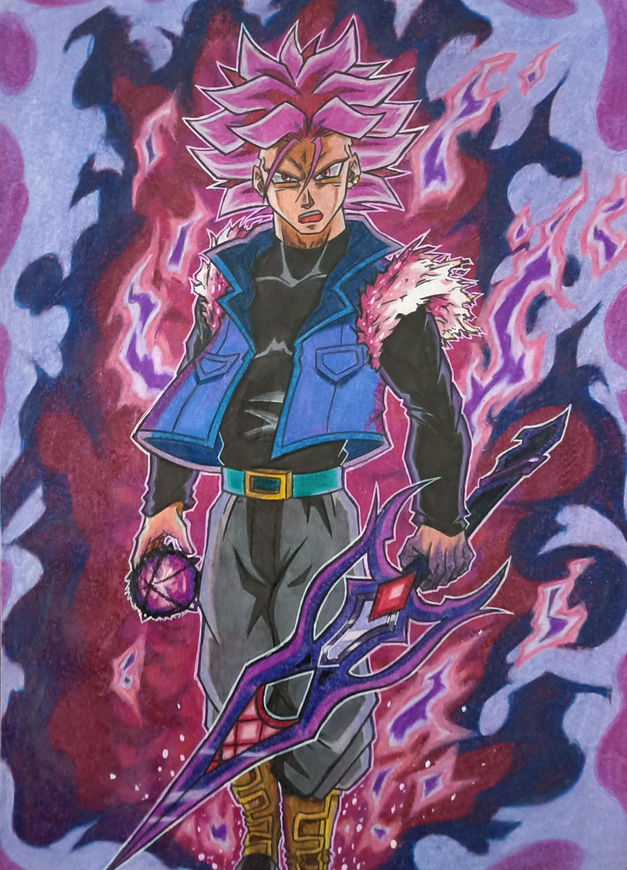 Trunks Ultra Ego by Zeriffth on DeviantArt