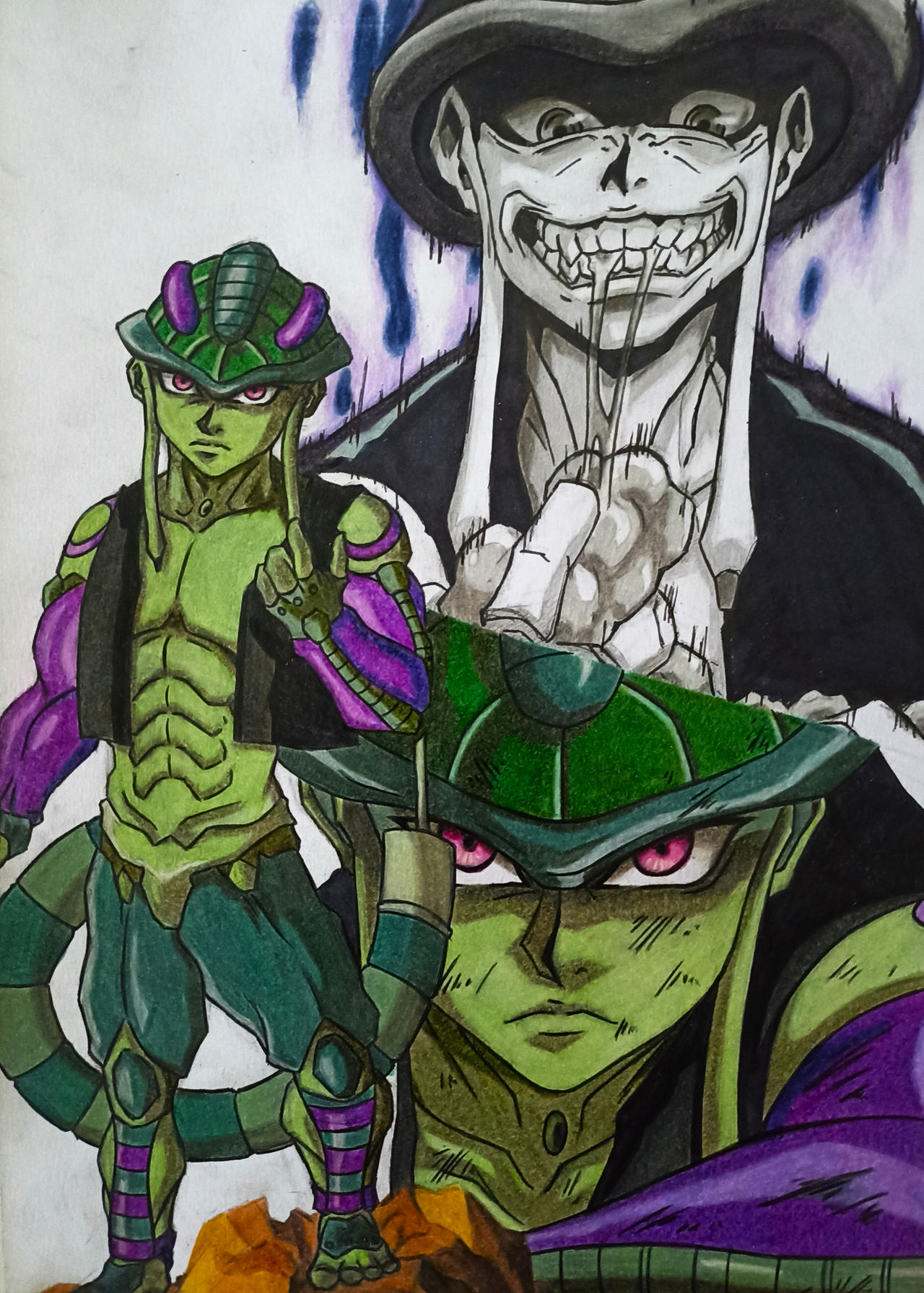 Merum Drawing Meruem - Hunter x Hunter by Zeriffth on DeviantArt