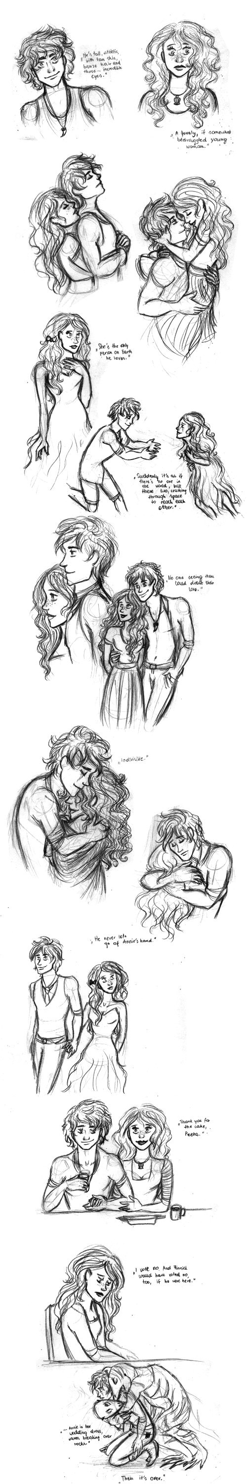 Finnick and Annie BIG SKETCHDUMP (for finnodair)