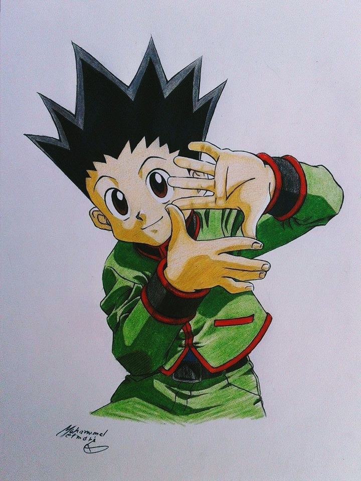 Gon Freecss - Hunter x Hunter GIF by kuroro97 on DeviantArt