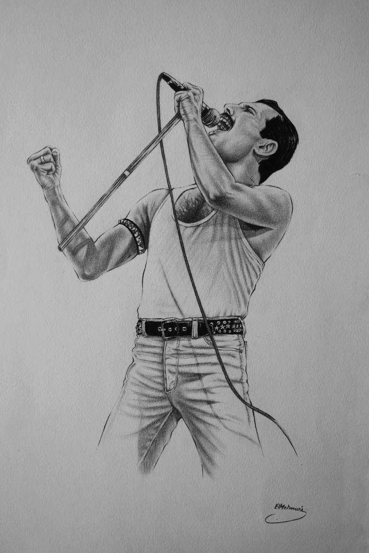 Freddie Mercury by ElMetmari on DeviantArt