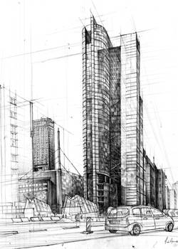 Skyscraper Rondo 1 [architecture]