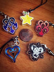 Kingdom Hearts Phone Charms by KuchikixRukia