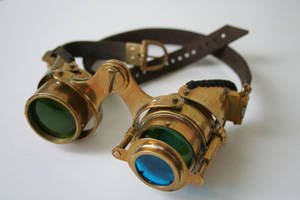 Steampunk goggles 'N-axis'2