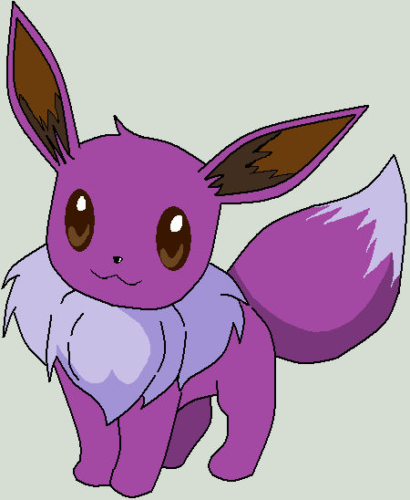 Eevee pokemon violet by Rezaxu on DeviantArt