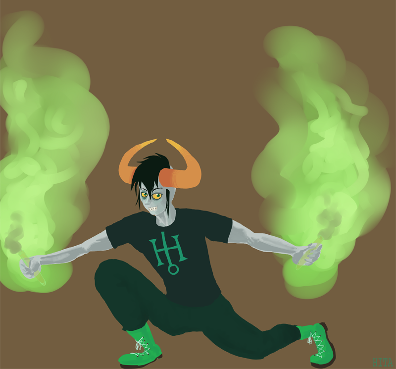 Homestuck Fan Troll by request: historyHermit