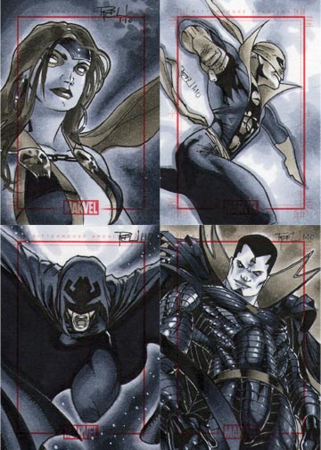 Marvel 70th Sketch Cards -f