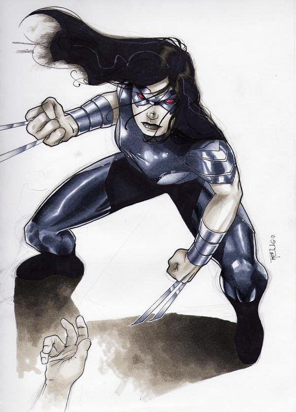 Draw X23 X-23 by RichardCox on DeviantArt