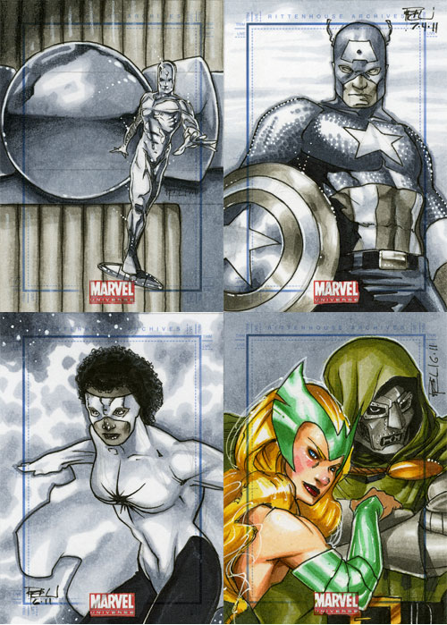 Marvel Universe Sktch Cards 13