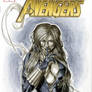 Black Widow Avengers 7 Sketch Cover