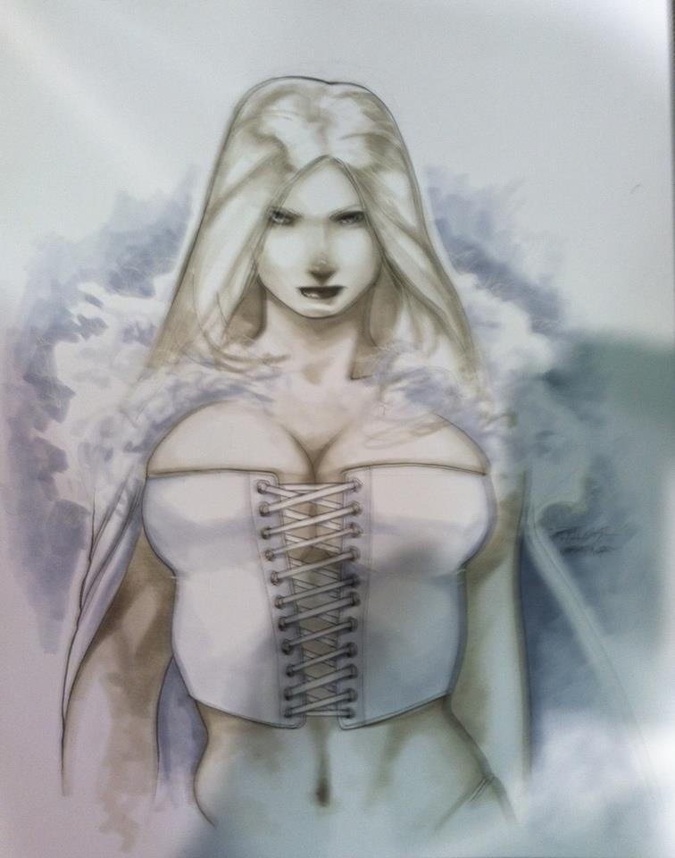 Emma Frost Con Sketch