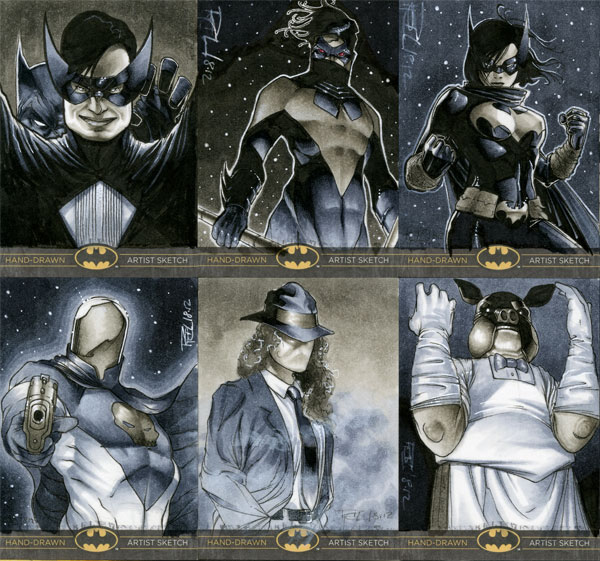 Batman: The Legend Sketch Cards 04