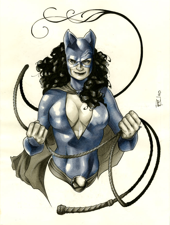 Catwoman Heroes Con 2013 Pre-Con Commission