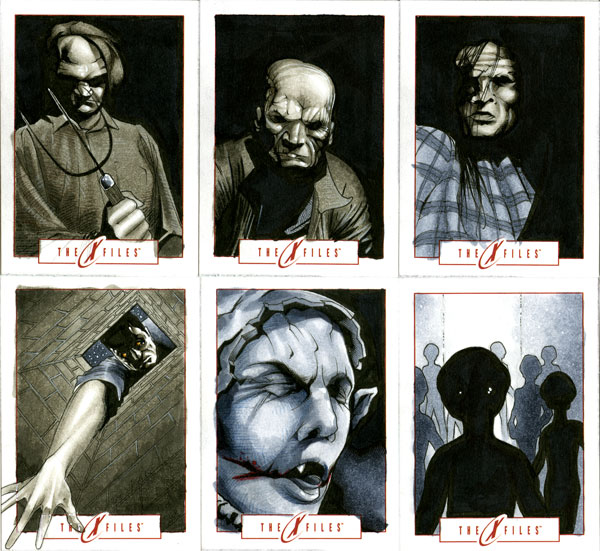 X-Files Sketch Cards 02