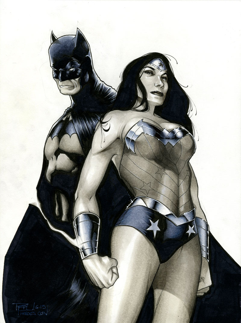 Wonder Woman and Batman