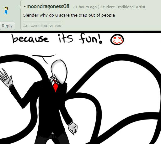 Ask slenderman #22