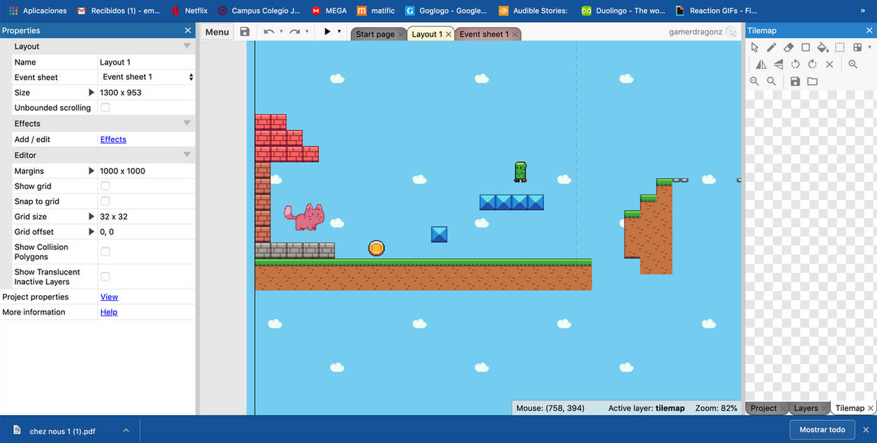 More videogames with construct 3!!! by dragonzzstudios on DeviantArt
