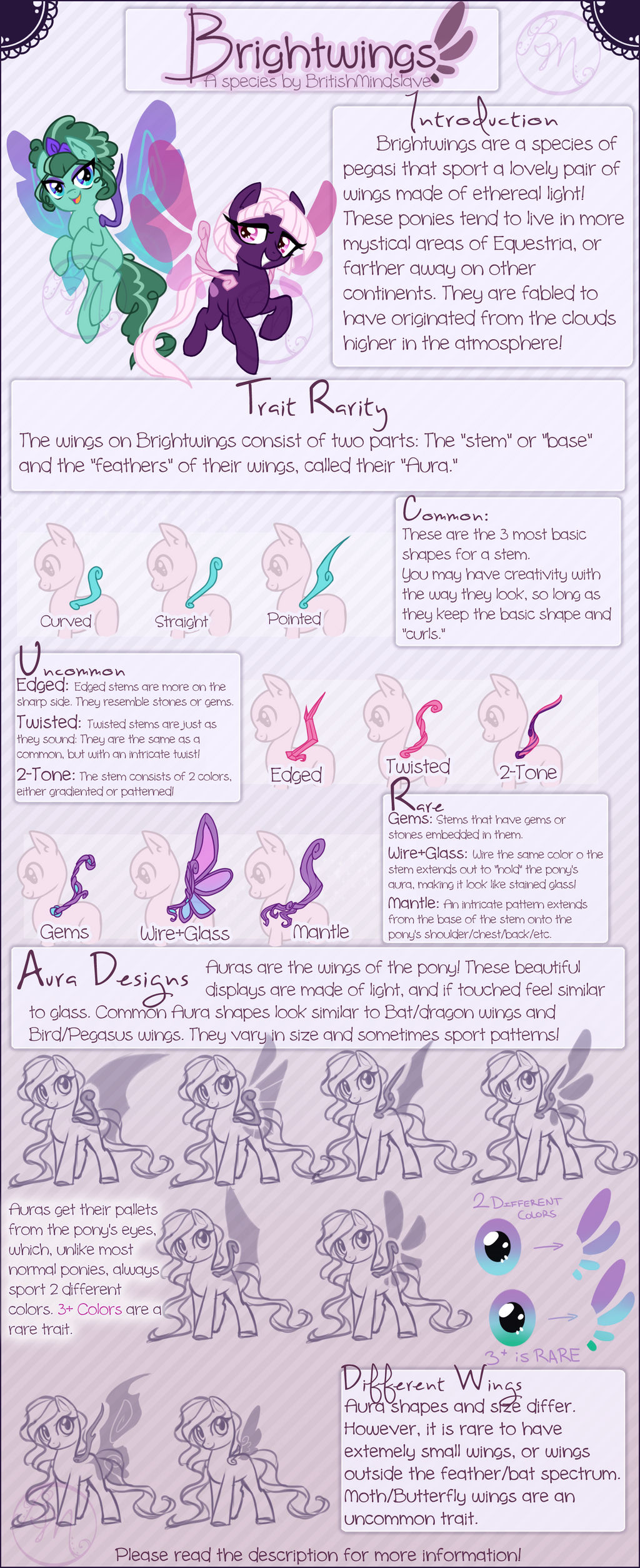 .:Brightwing Species Reference:. by CocoamintWhimsy on DeviantArt
