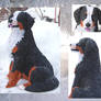 Bernese Mountain Dog figurine