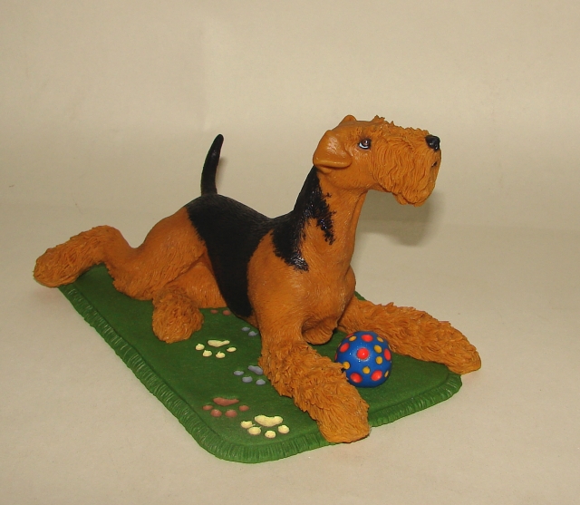 Airedale Figurine