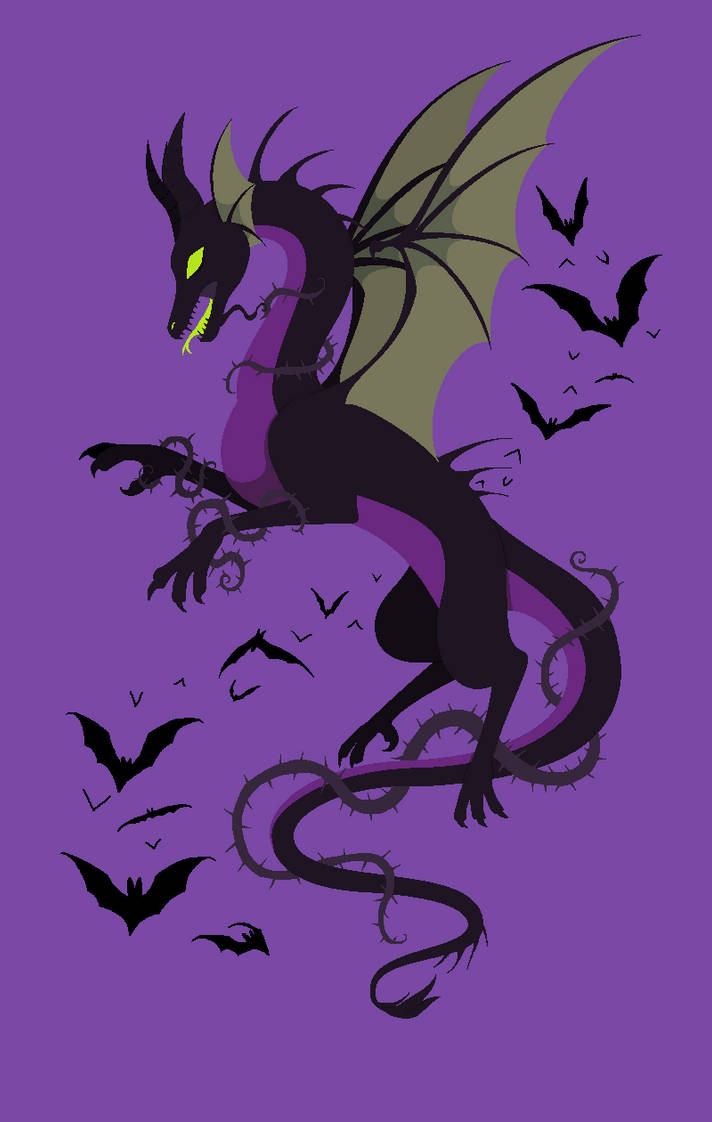 Maleficent Dragon Form By BambisParanoia On DeviantArt Maleficent dragon form by bambisparanoia on deviantart