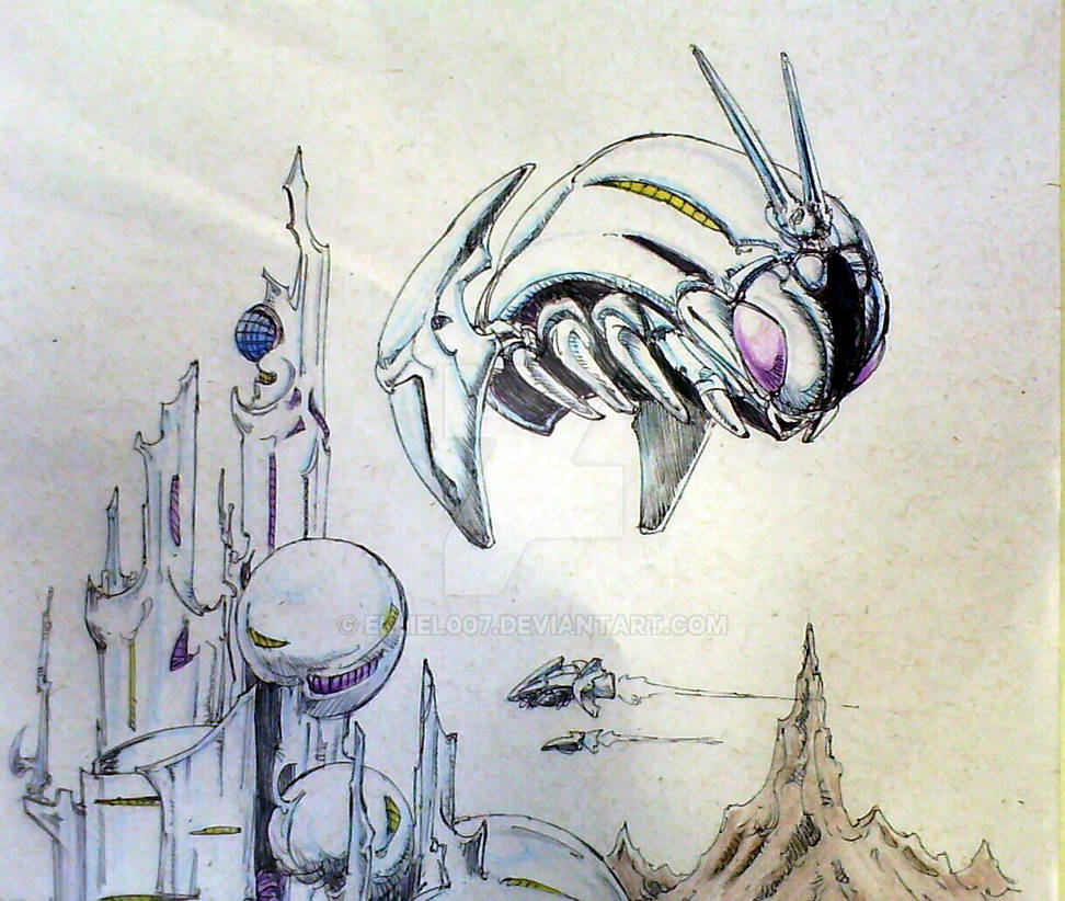 Captain Insect Insect Ship by elliel007 on DeviantArt