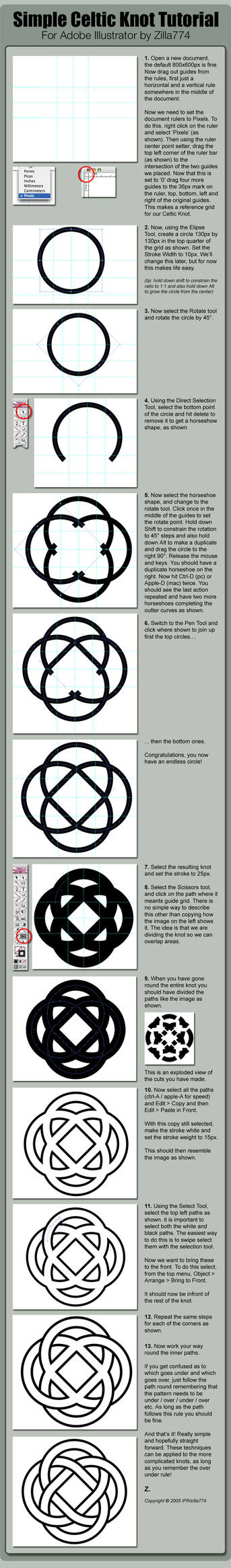 Celtic Knot Tutorial