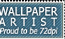 Wallpaper Artist Stamp