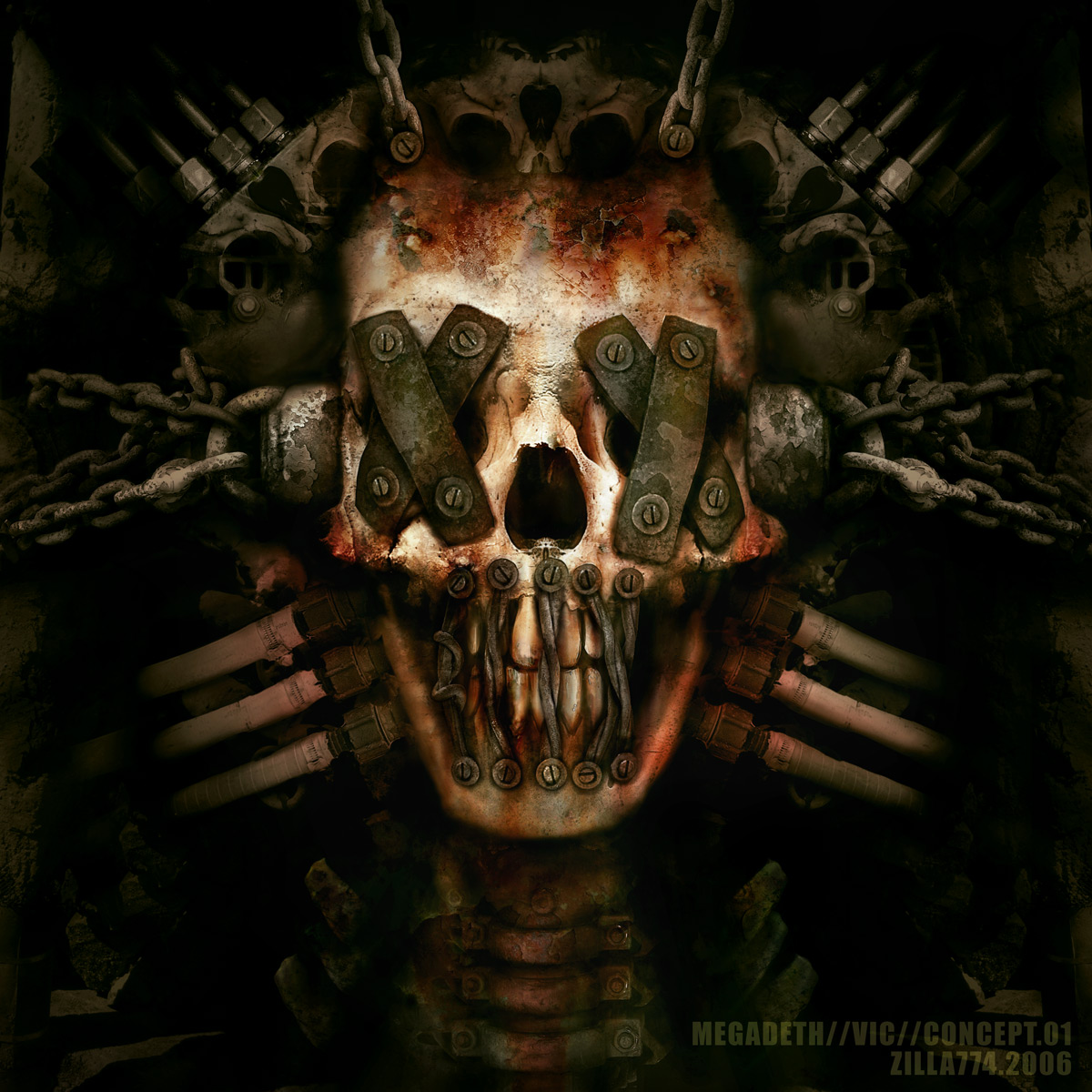 Vic Rattlehead Concept 01 by zilla774 on DeviantArt