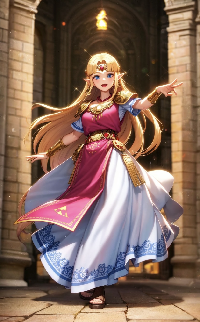 Princess Zelda sparkling beauty by BaboBiz on DeviantArt