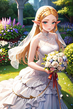 Princess Zelda wedding dress