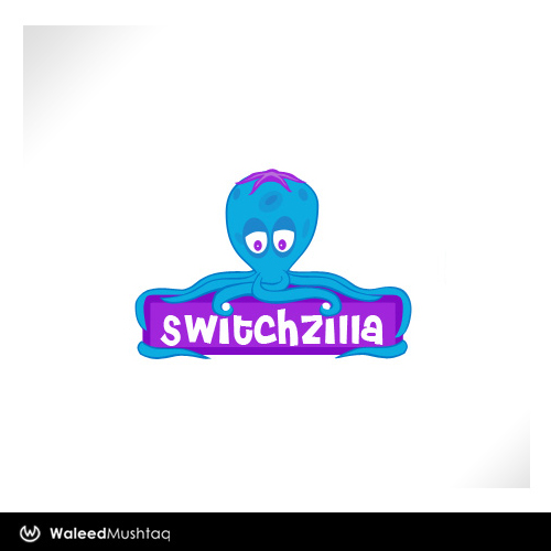 SwitchZilla Logo Design