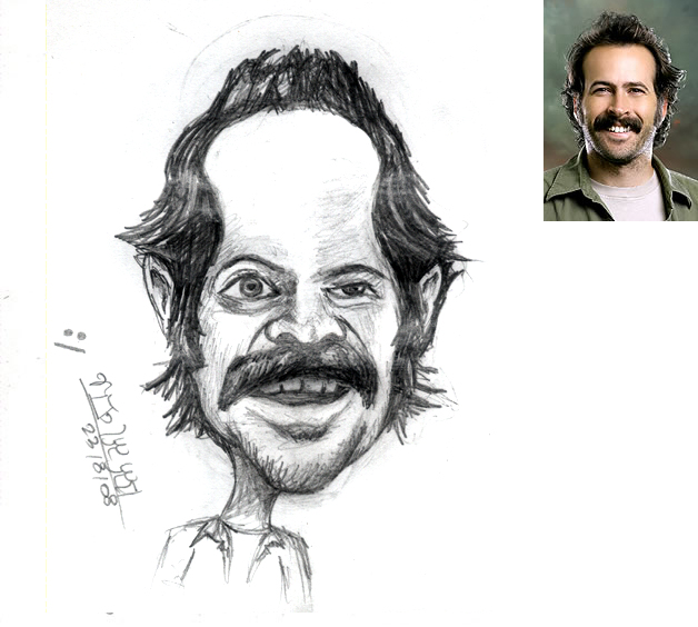 Jason Lee Caricature