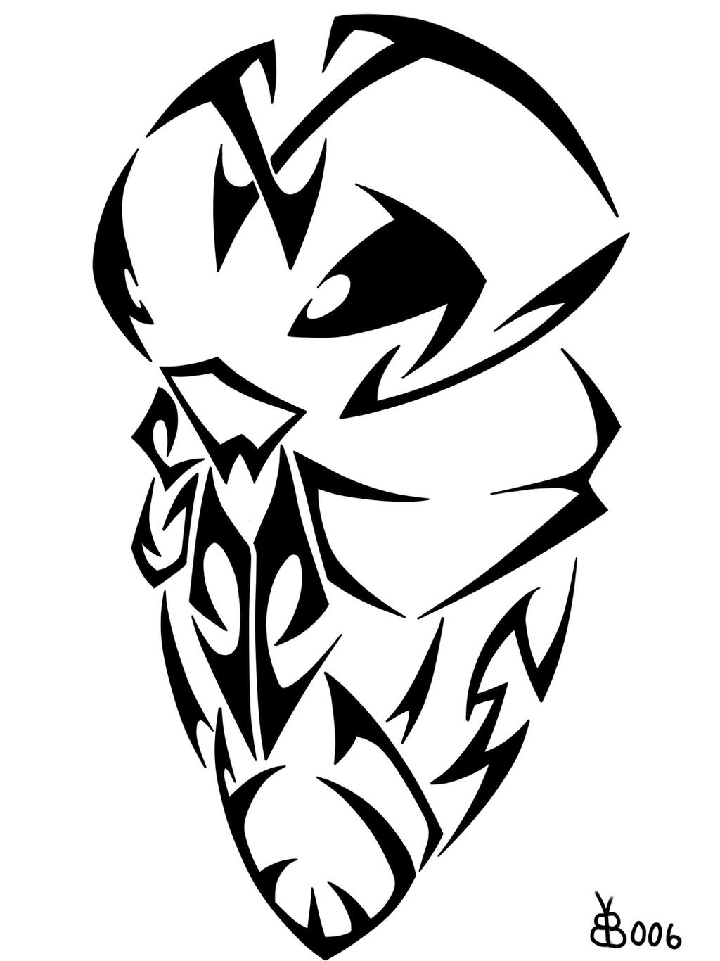 #014: Tribal Kakuna by blackbutterfly006