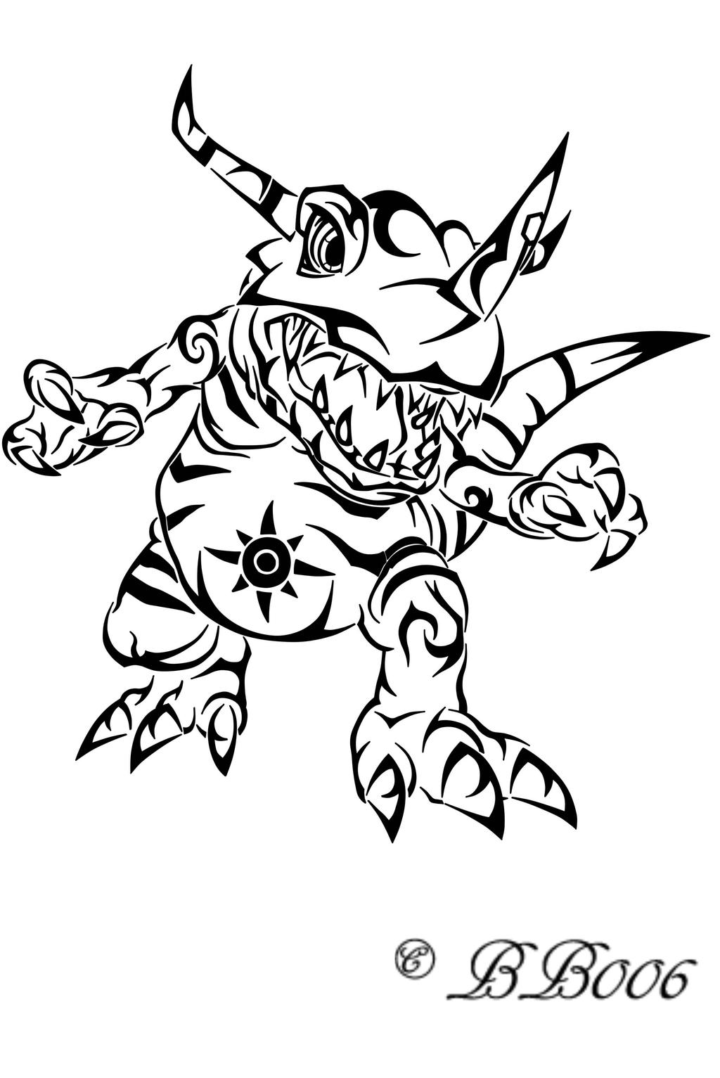 Tribal Greymon