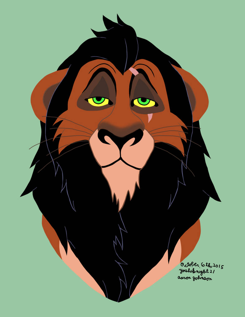 Королев Лев шрам