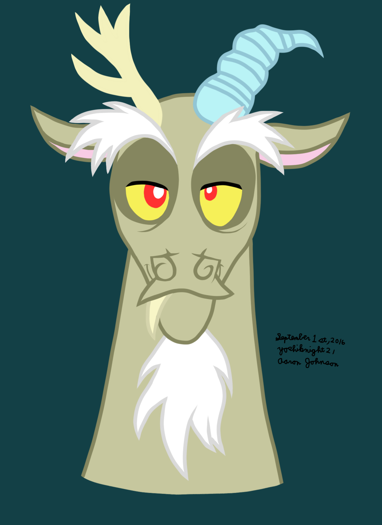 Discord (My Little Pony) by YoshiTheFox on DeviantArt