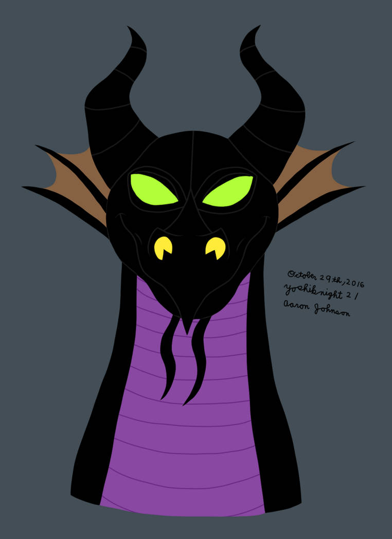 Maleficent Dragon Form (Disney) by Yoshiknight2 on DeviantArt