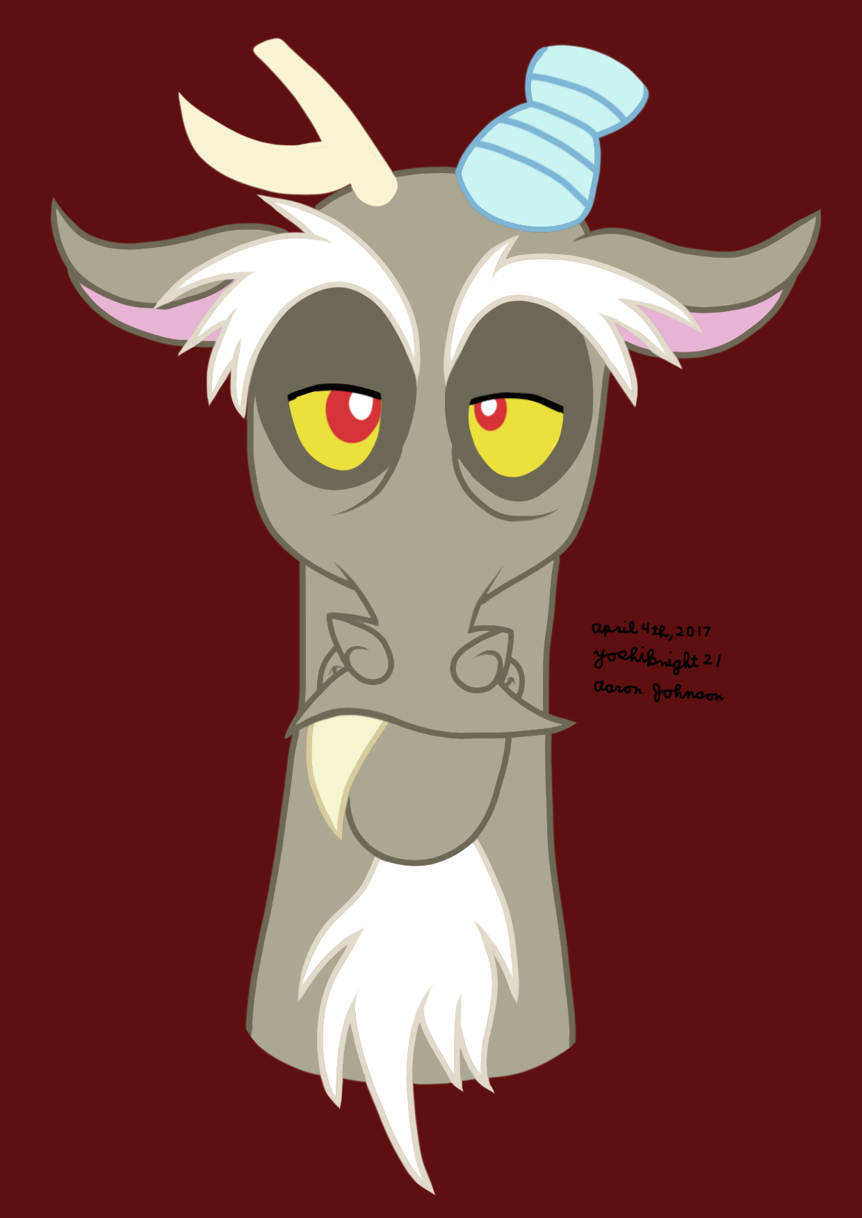 Discord (My Little Pony) by YoshiTheFox on DeviantArt
