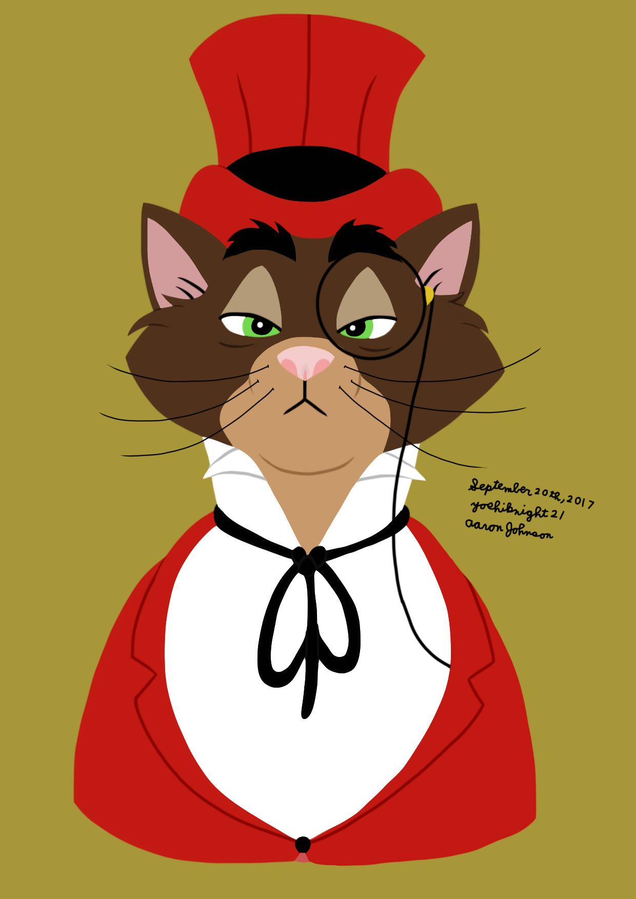 Cat R. Waul Running Cat R. Waul (An American Tail) by YoshiTheFox on DeviantArt