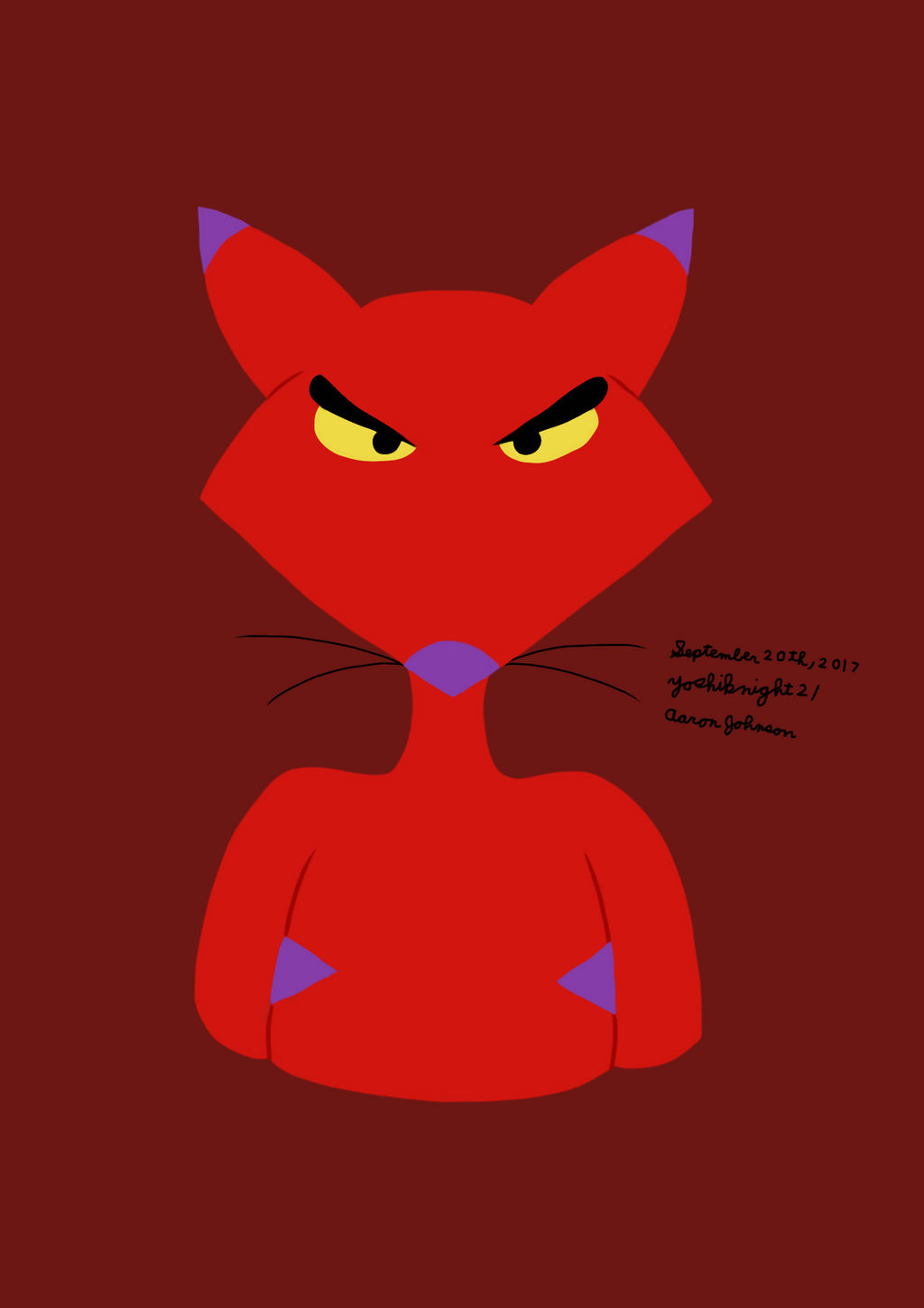 Katz (Courage The Cowardly Dog) by YoshiTheFox on DeviantArt