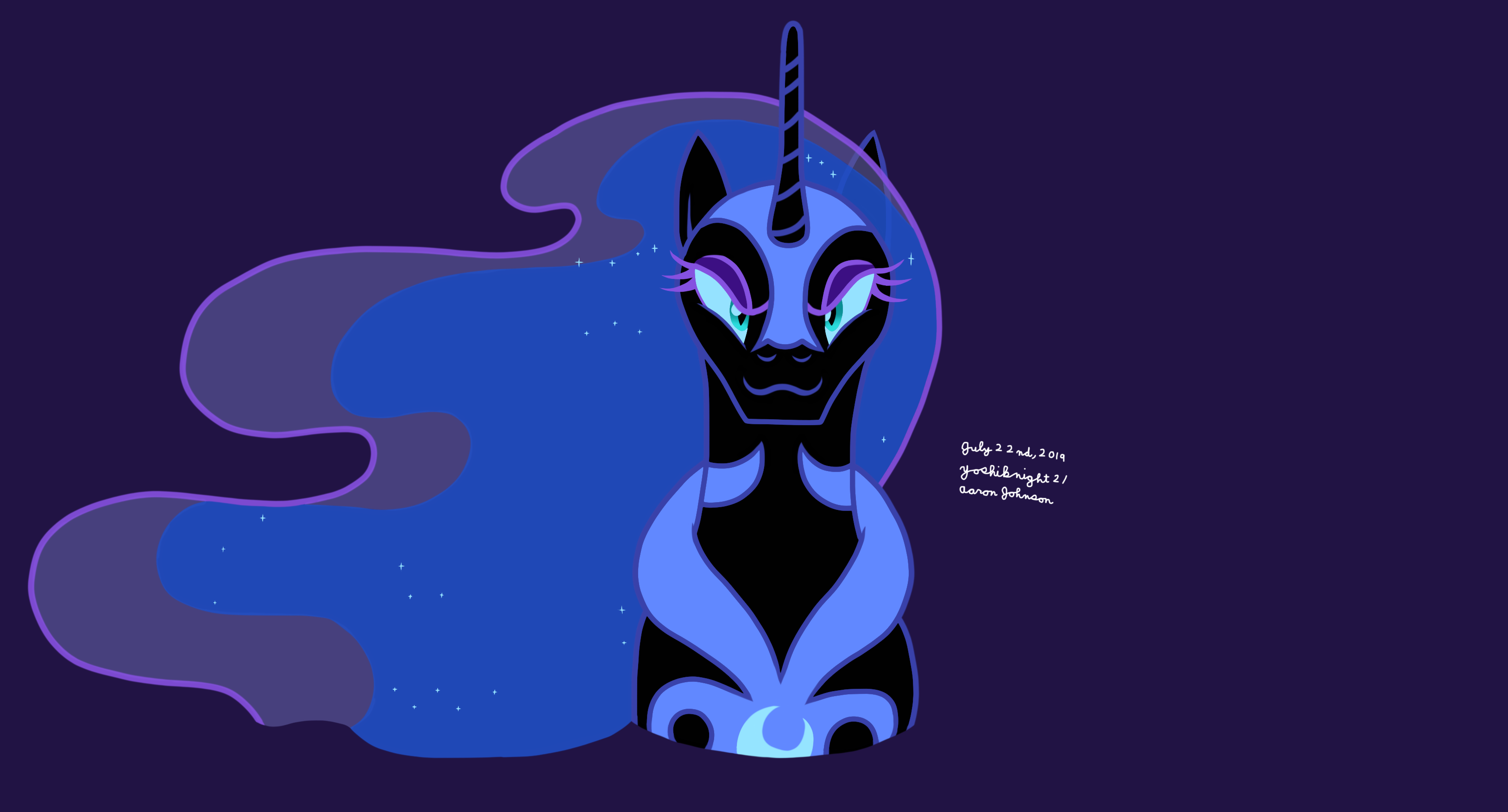 My little online pony nightmare moon