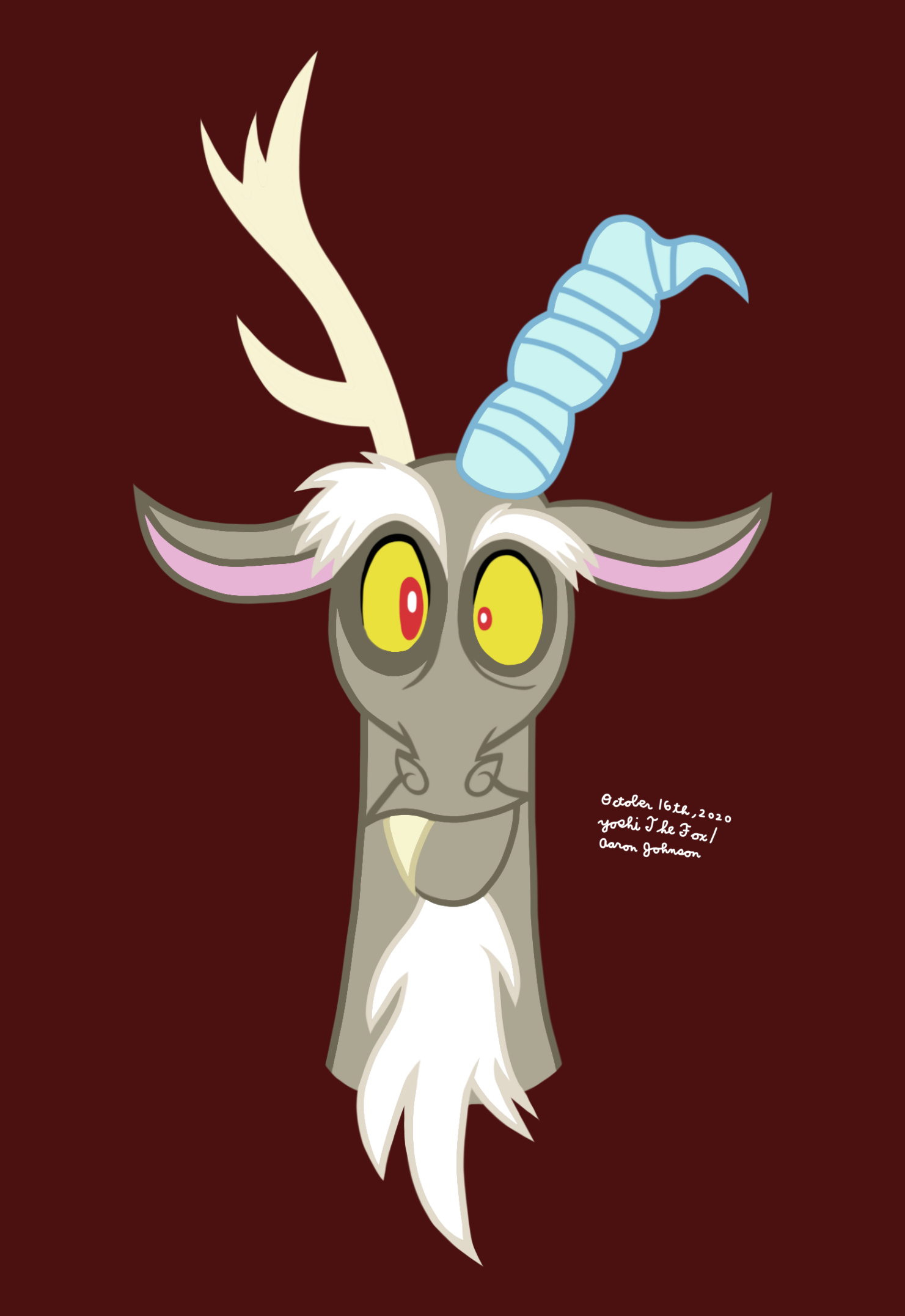 Discord (My Little Pony) by YoshiTheFox on DeviantArt
