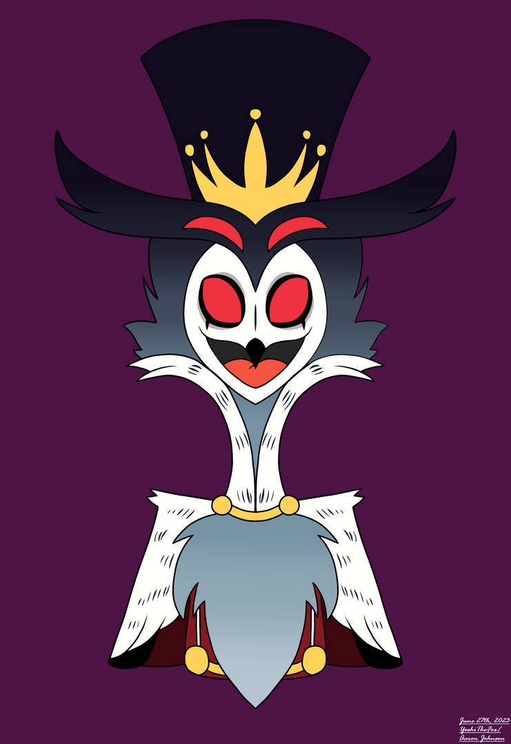 Stolas True Form Stolas (Helluva Boss) by YoshiTheFox on DeviantArt